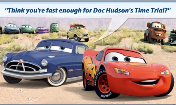 Cars Doc Hudson S Time Trial Disney