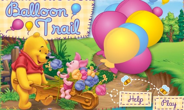 Winnie the Pooh: Balloon Trail | Disney--Games.com