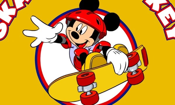 Wind temperatuur Fractie Mickey Mouse: Skating Mickey | Disney--Games.com